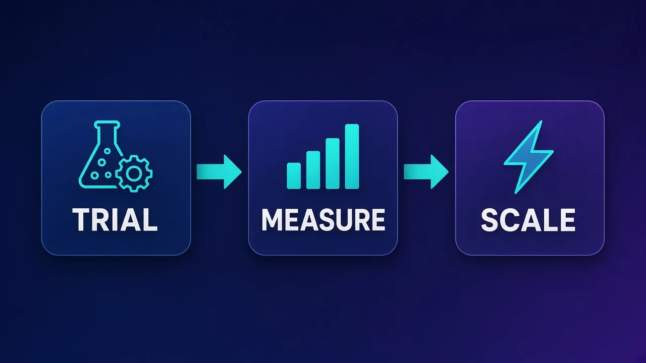 Flow diagram Trial to Measure to Scale for evaluating cheap residential proxies